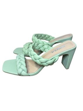 Soda Women’s High Heel Braided Sandals Size 7